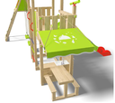 Aire de jeux bois 2,20 m SNACK XPRESSION - 12 enfants
