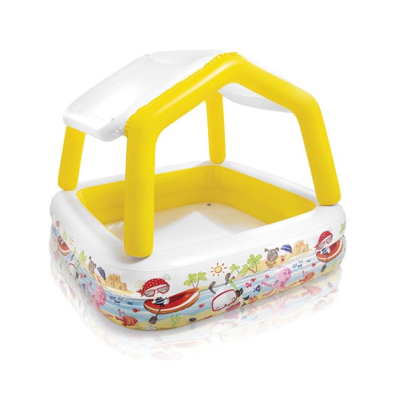 Intex-Piscine gonf aquarium