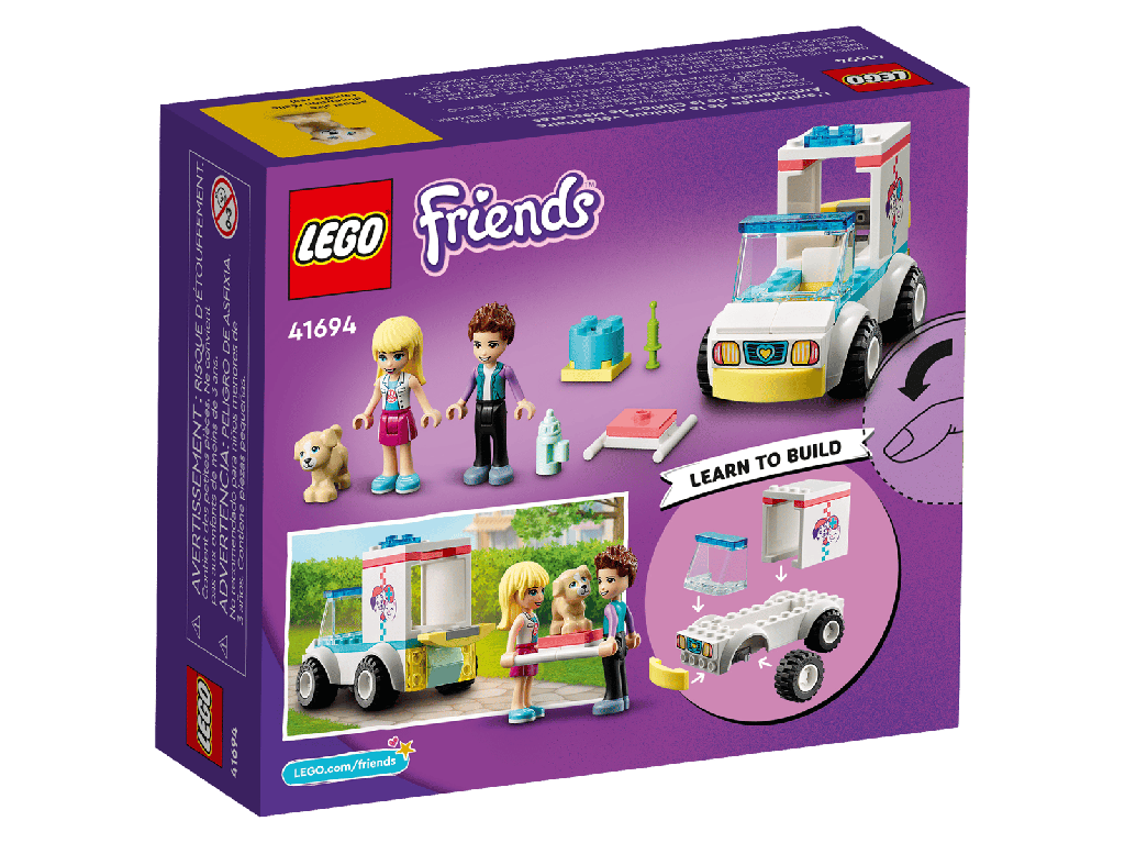 41694 Lego Friends Ambulance clinique