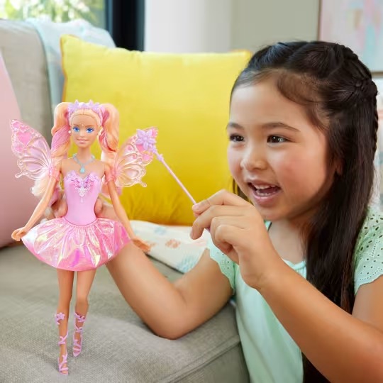JCP76- Barbie - Poupée Barbie Fée-Ailes