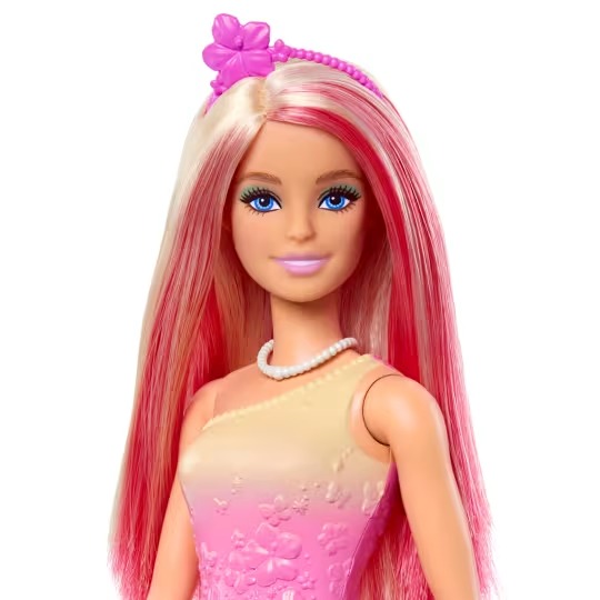 HRR08 - Barbie - Poupées Sirènes avec Cheveux et Nageoire Colorés