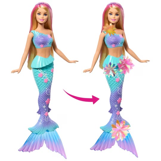JDM72 - Barbie - Sirène Fleur Magique