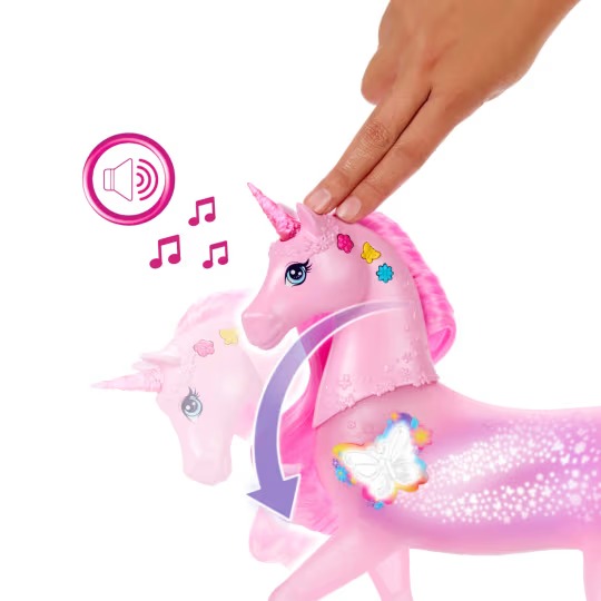 JCP78 Barbie - Licorne Sons et Lumières
