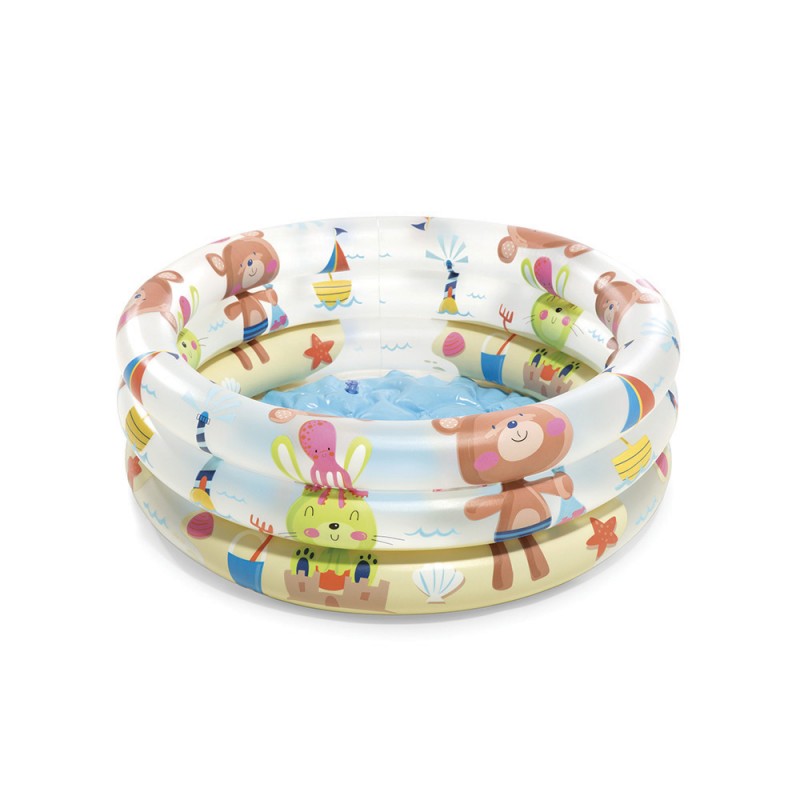 Intex-Piscine dino 3 boudins