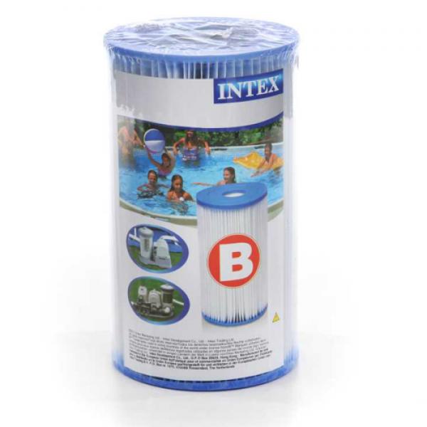Intex - Cartouche de filtration B pour piscine 14cmx25cm