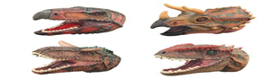 Marionnettes à main tête de dinosaure pour enfants Q9899-780+Q9899-781