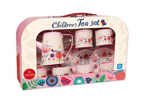 Set de thé rose 14 Pcs