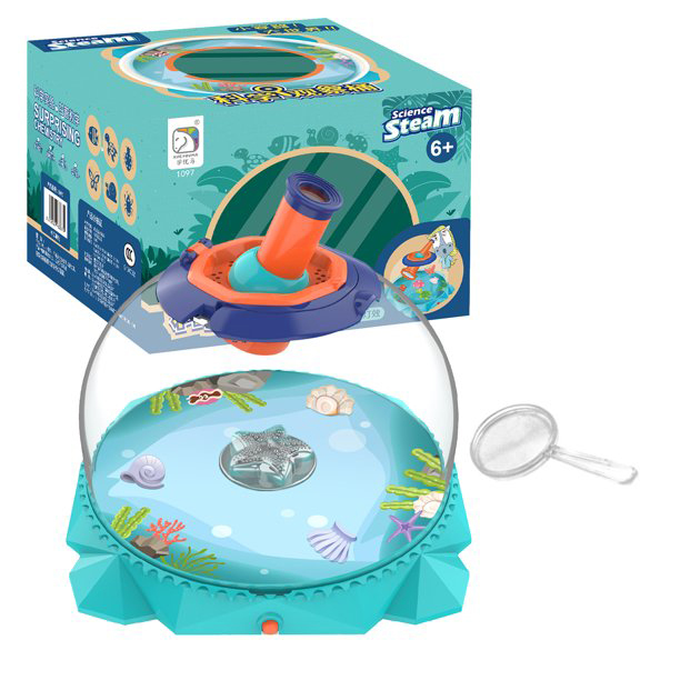 STEM-Boite loupe insecte transparente