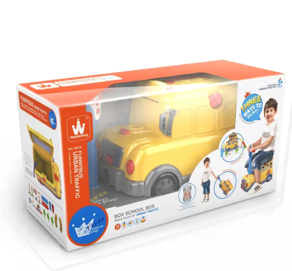 Valise docteur et bus 2 en 1 W856