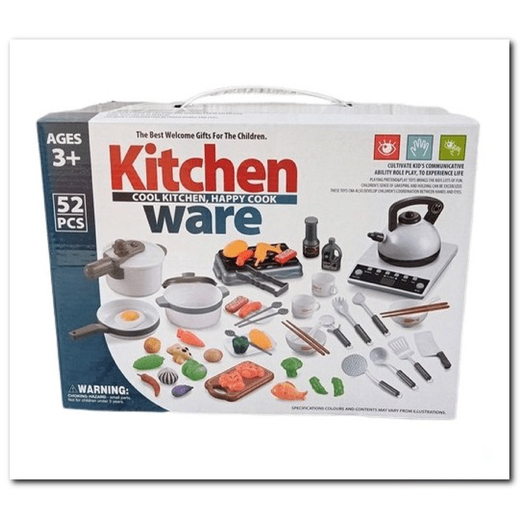 Ustensiles de cuisine avec son et lumière 52 Pcs 5715