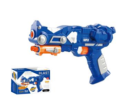 Pistolet avec balles et flechettes 9931