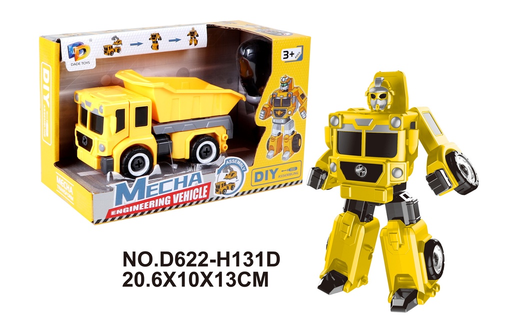 Camion-Robot  de construction DIY D622-H131D