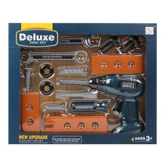 KIDS TOYS (SIMULATION TOOL SET, 15PCS, SINGLE COLOR)