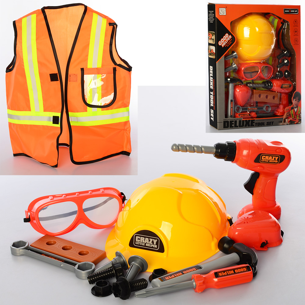 Set d'outil de bricolage avec gilet 3288-C9