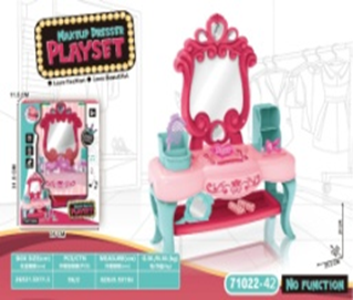 Coiffeuse pour fille-set 12pcs 71022-42