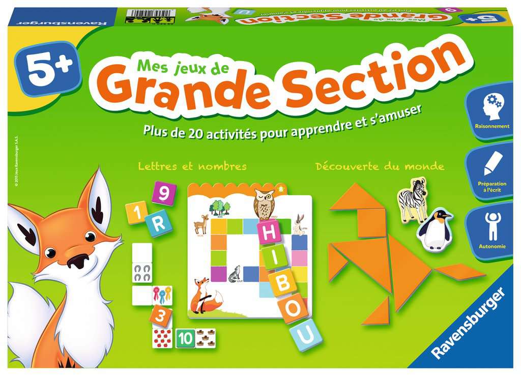 Ravensburger-Mes jeux de grande section