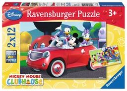 Ravensburger-Puzzles 2x12p- Mickey,Minnie 7565
