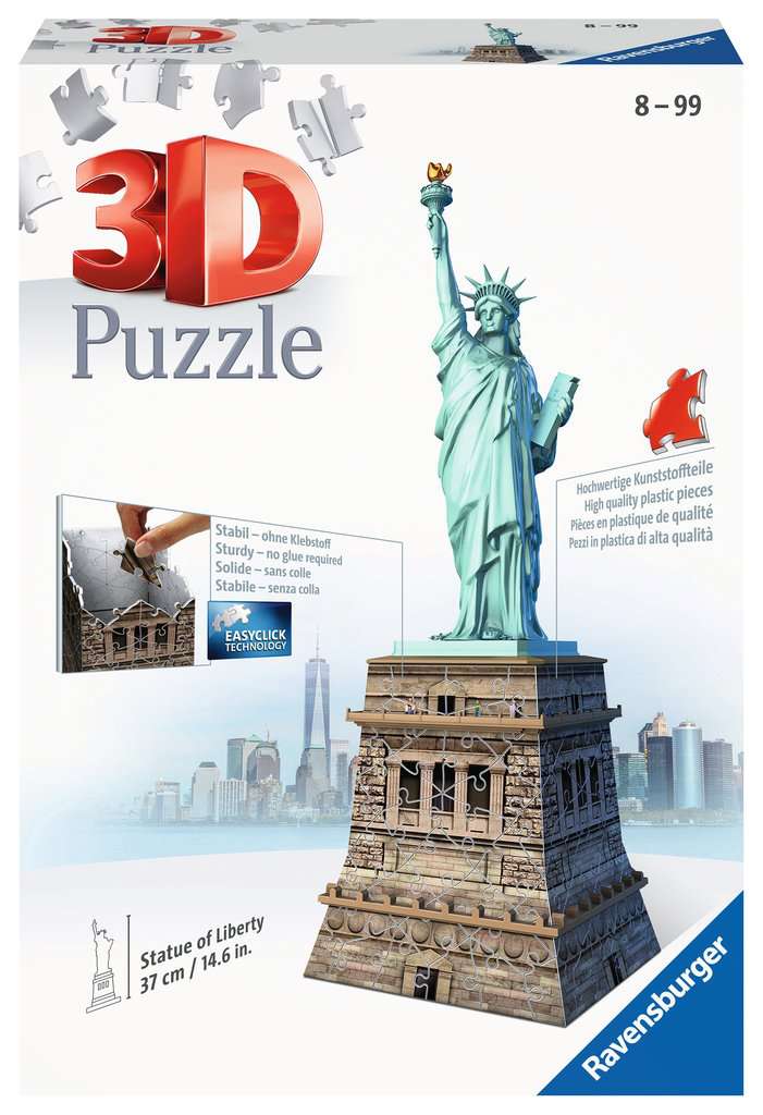 Ravensburger-Puzzle 3D Statue de la Liberte 12584