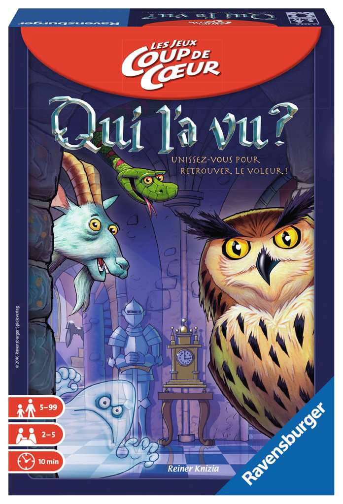 Ravensburger - Qui l'a vu?-Coup de cœur 22327