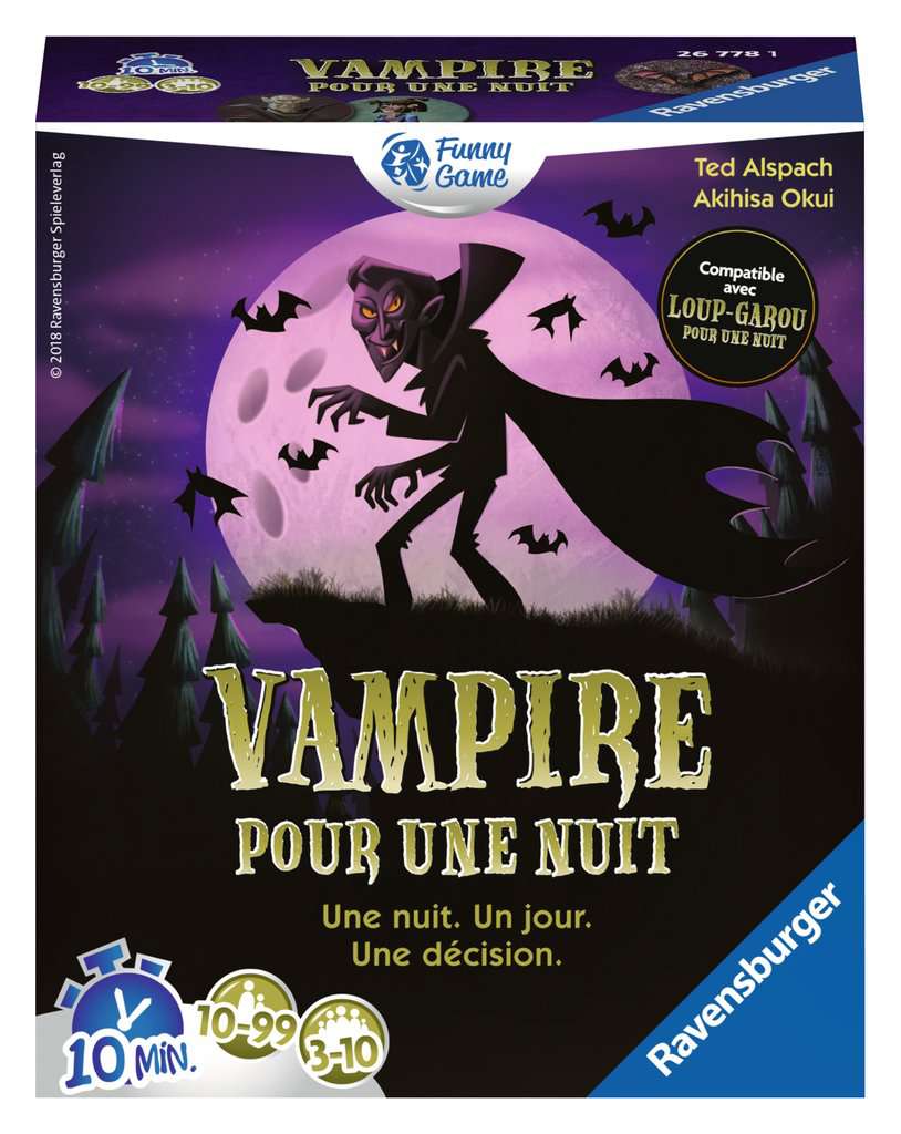 Ravensburger-Vampire pour une Nuit 26778