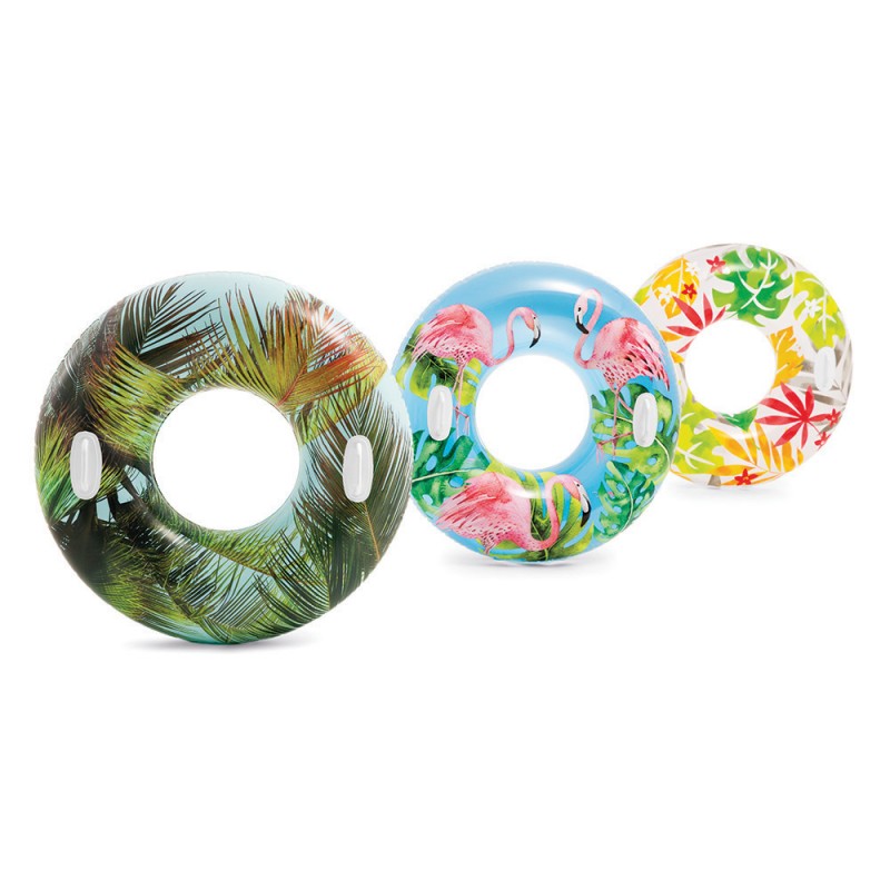 Intex-Bouée tropical à poignée 58263