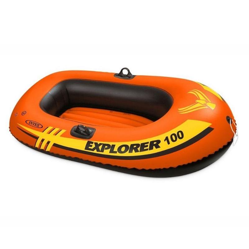 Intex-Bateau gonflable orange 100