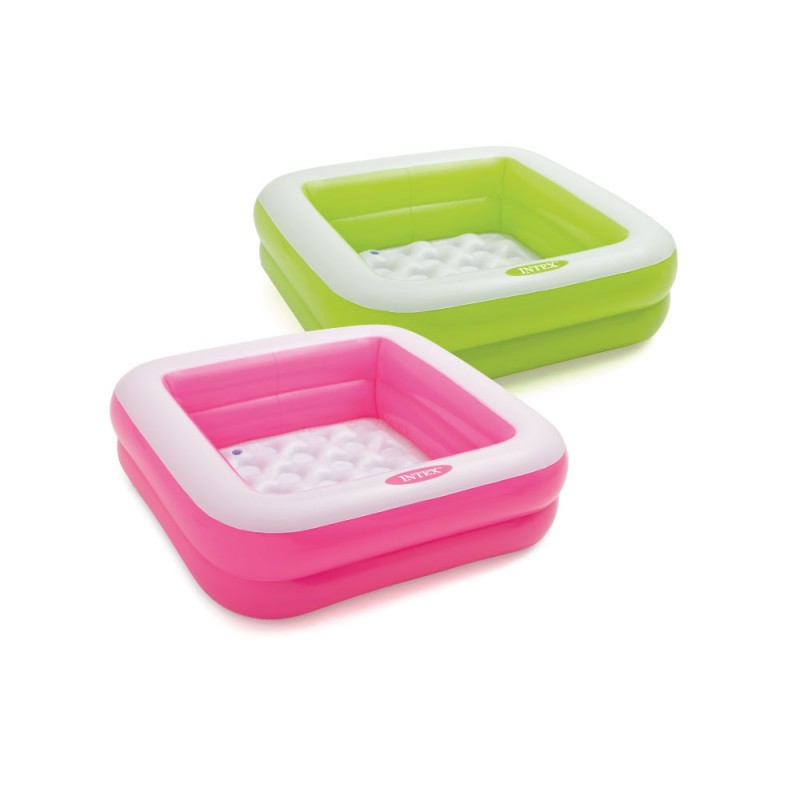 Intex-Piscine gonflable carré 57100