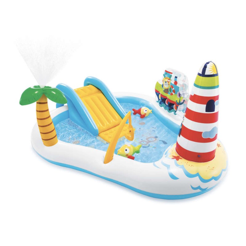 Intex-Parc gonflable aquatique pêche