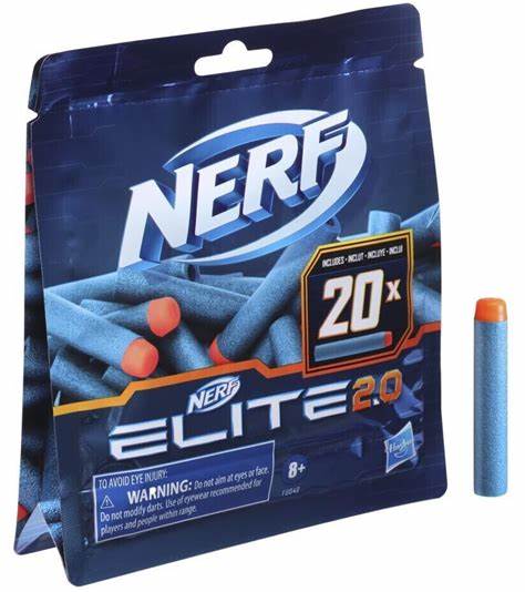 Hasbro - Nerf Elite 2.0 Refill F0040EU4
