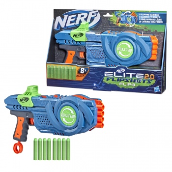 Hasbro-Nerf Elite 2.0 Flip 8