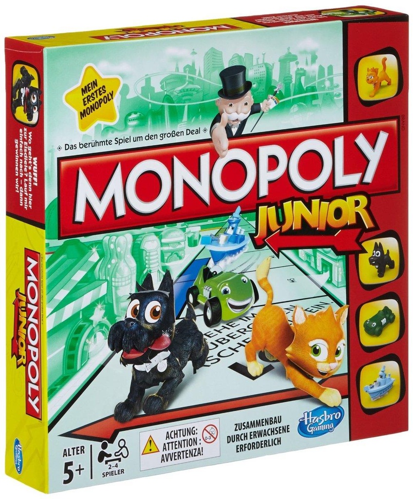 Hasbro - Monopoly Junior E1842101