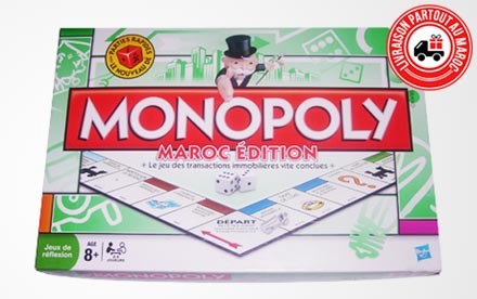 Hasbro-Monopoly classique Maroc