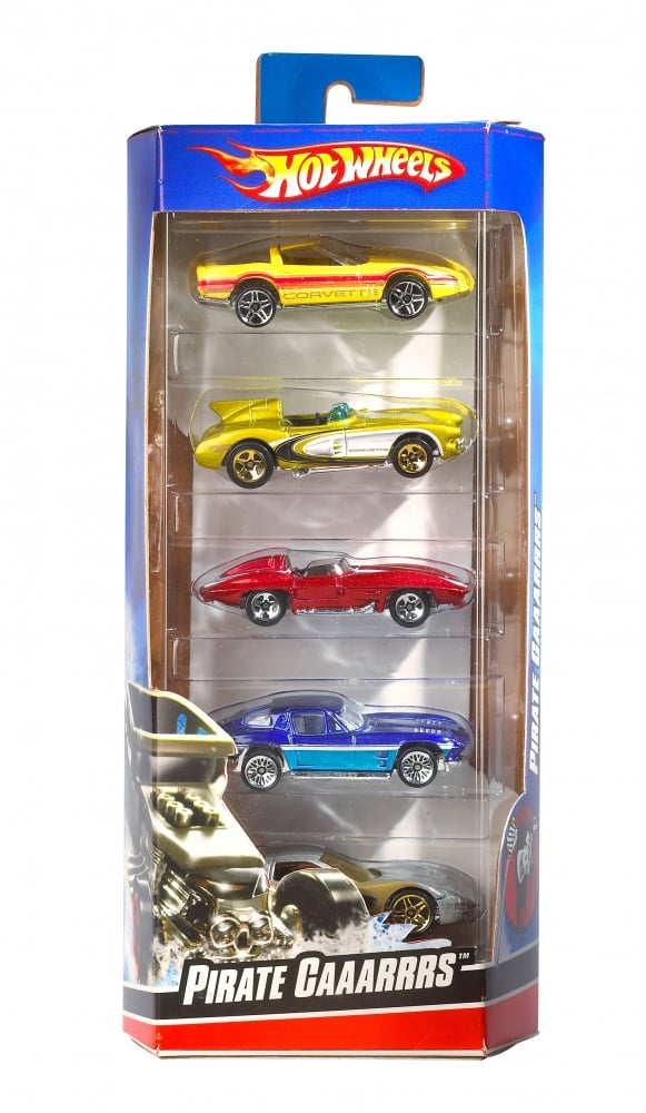1806 - Hot Wheels - Coffret De 5 Véhicules