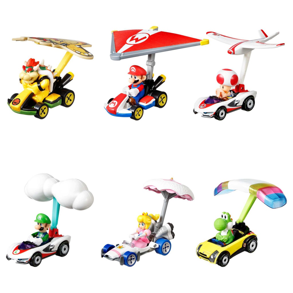 Mattel-HW Mario kart aile