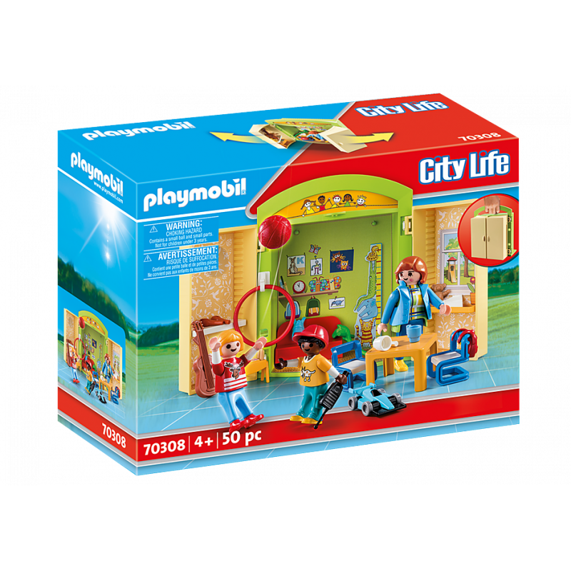 COFFRE GARDERIE-playmobil