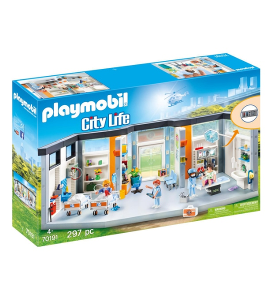 CLINIQUE EQUIPEE-playmobil