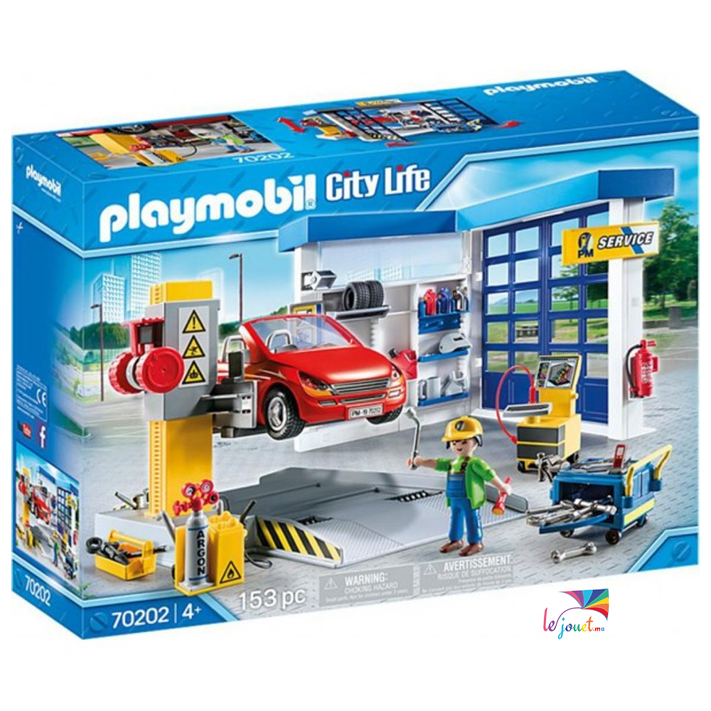 Garage automobile-Playmobil