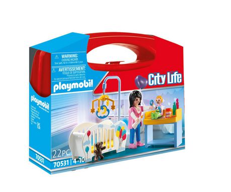 Playmobil-Valisette Chambre BEBE 70531