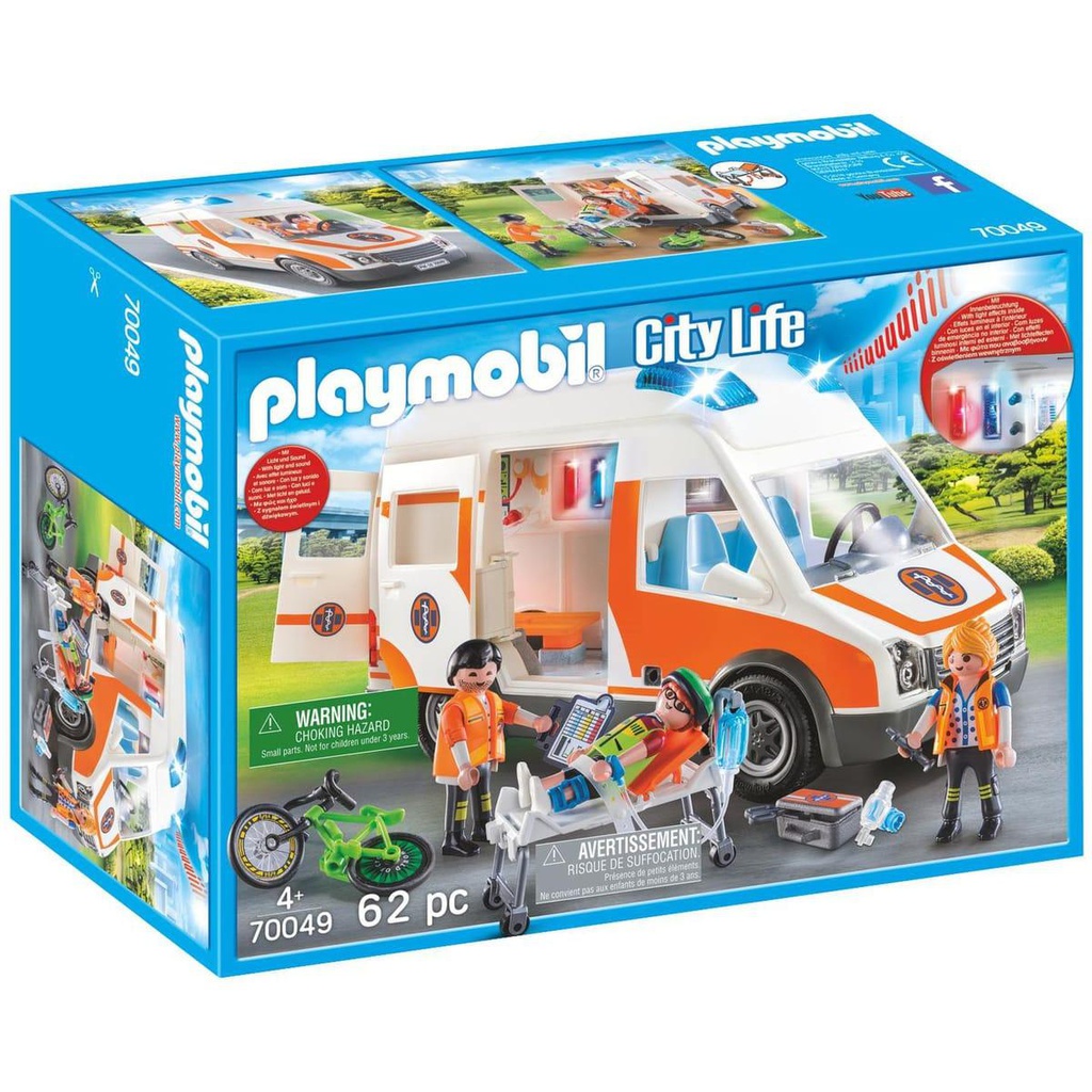 Playmobil-City life-Ambulance 70049