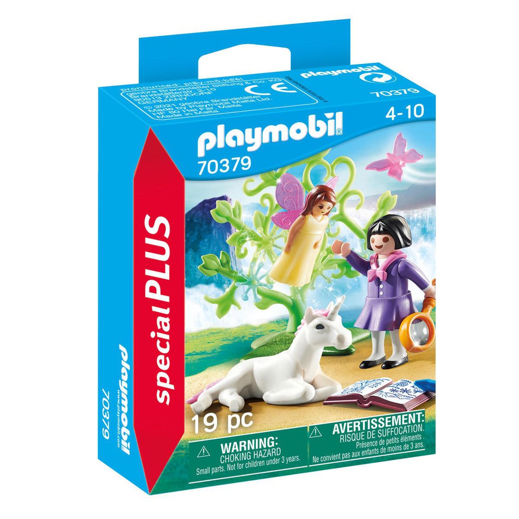 Playmobil-Petite fille et fee spe