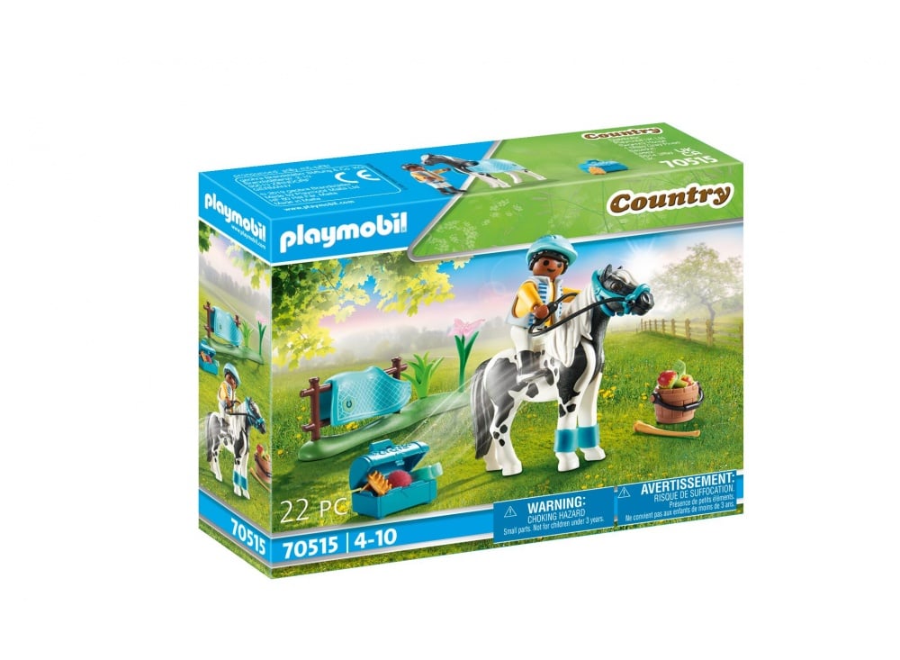 Playmobil-Country-Cavalier avec poney