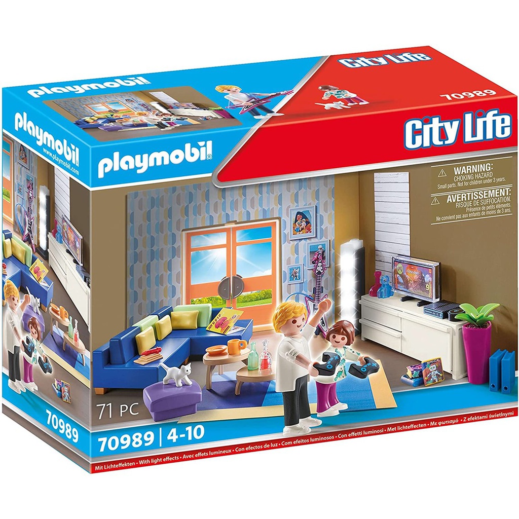 Playmobile-City life-Salon aménagé