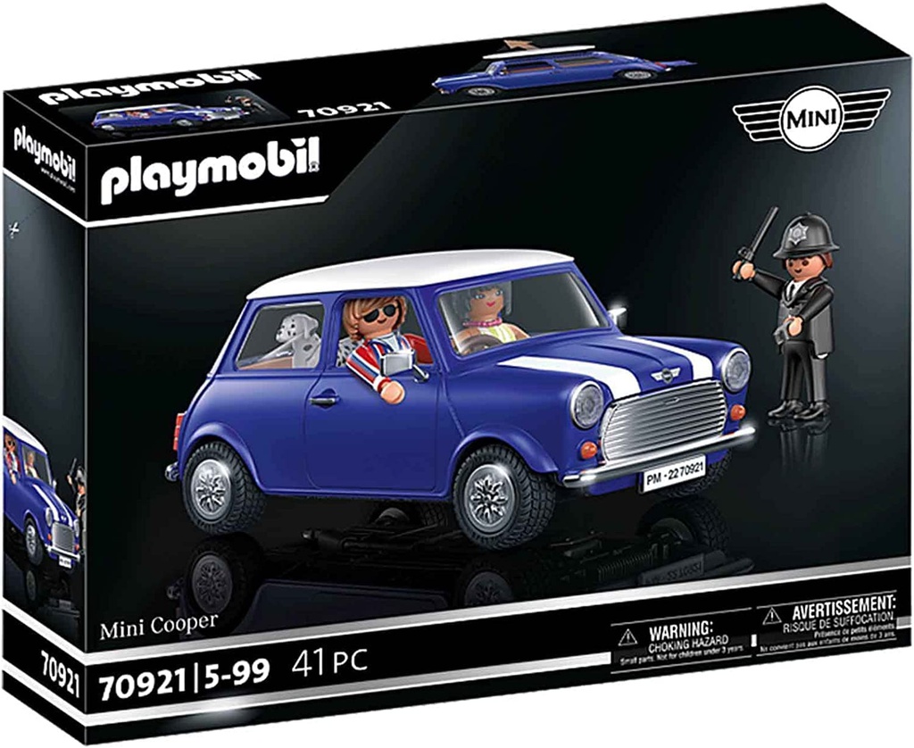 Playmobil - classique car - mini Cooper