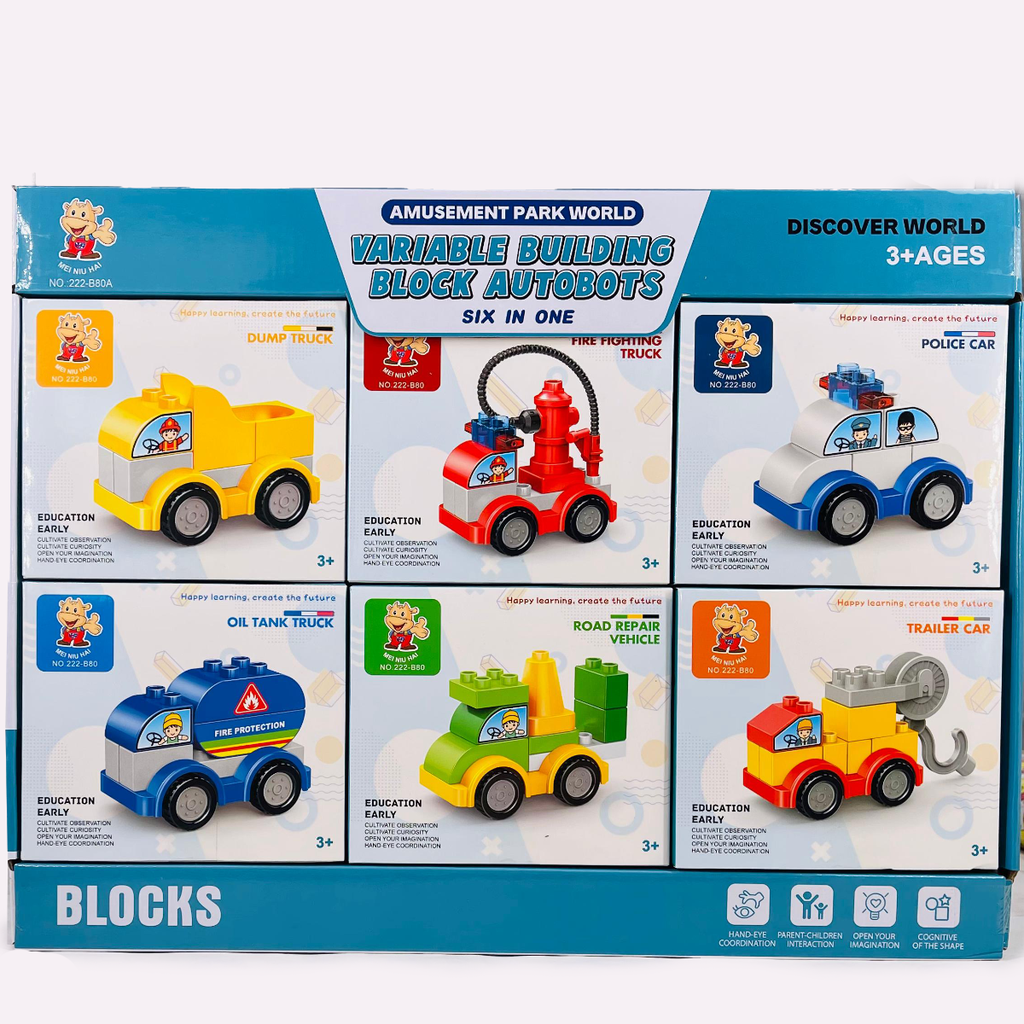 Blocs de Construction Asst 222-B80A