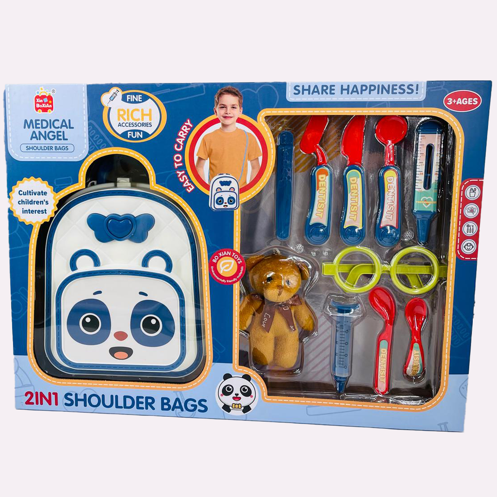 Kit médical avec sac à dos 2 en 1