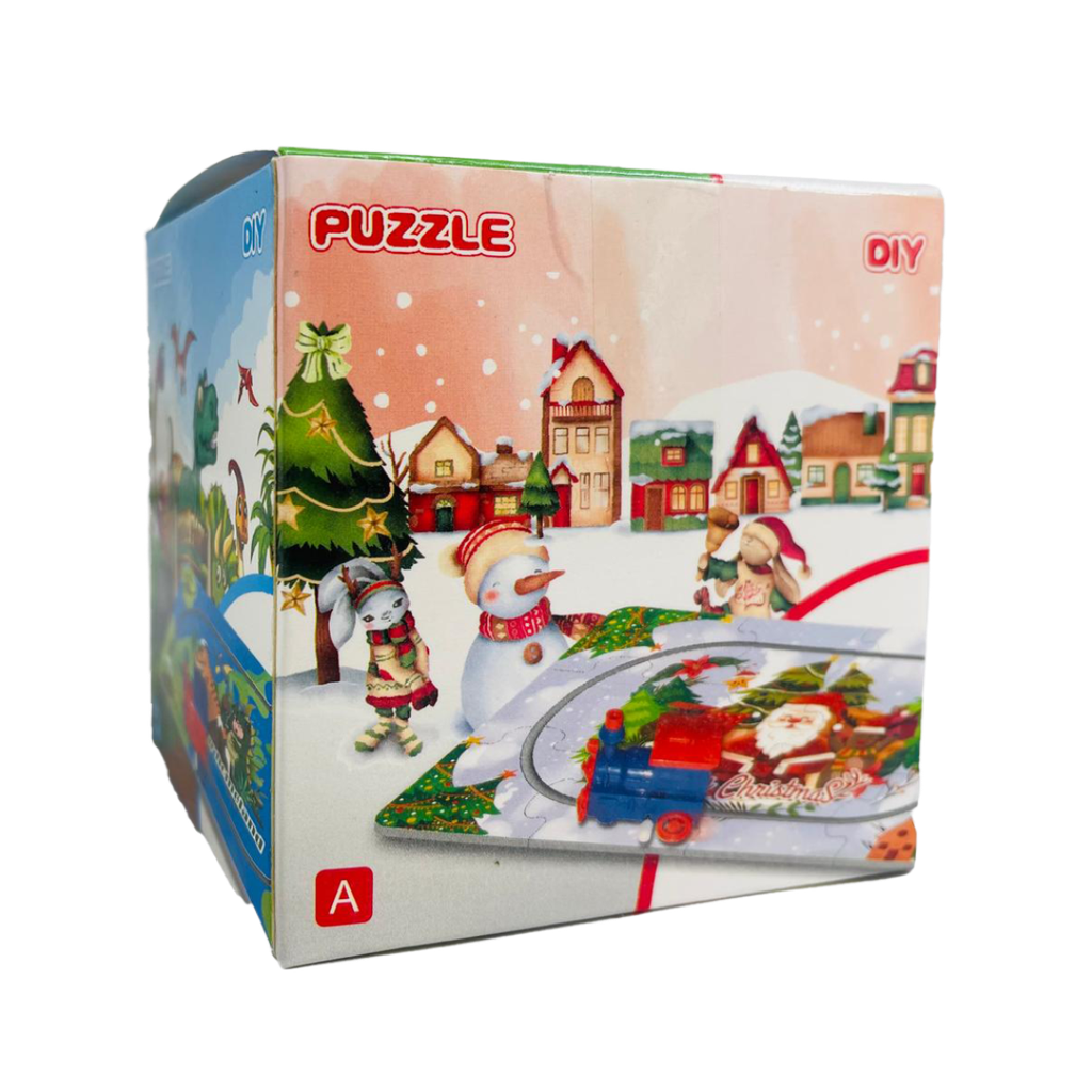 Puzzle de Train Noel 3D 8805