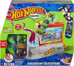 HOT WHEELS - SKATE - COFFRET SKATEPARK DROP IN