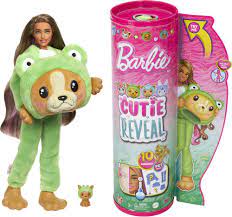 POUPEE BARBIE CUTIE REVEAL - CHIEN GRENOUILLE