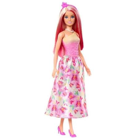 HRR08 - Barbie - Poupées Sirènes avec Cheveux et Nageoire Colorés et Serre-Tête