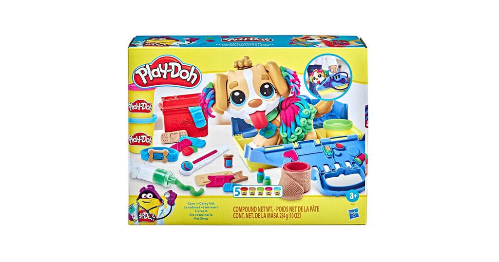 Hasbro - Play Doh - Pâte à modeler vétérinaire F36395L0